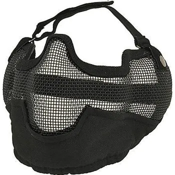 Kukla Velká ocelová maska v.2 - Black