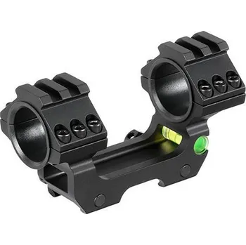 Airsoft Montáž na optiku s vodováhou 25/30mm pro RIS [P&J]