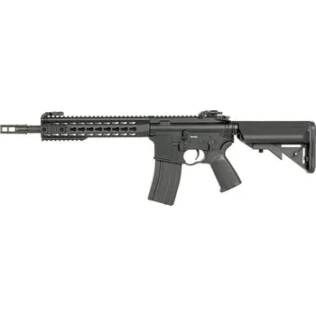 Airsoftová zbraň CYMA CM.068B AR-15 celokov BLUE Edition černá elektrická