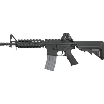 Airsoftová zbraň CYMA CM.002 M4 CQB Full Metal BLUE Edition černá elektrická