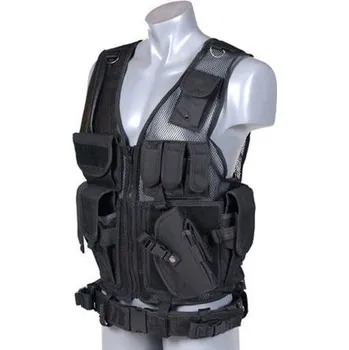 8FIELDS Taktická vesta modulární - Black [8FIELDS]