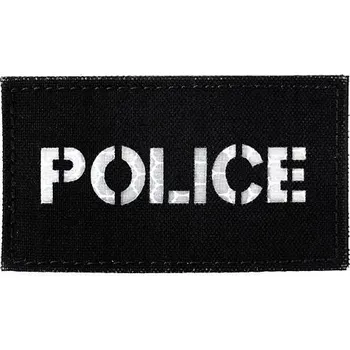 Nášivka EmersonGear Nášivka na suchý zip POLICE PVC Patch 1 [EM]