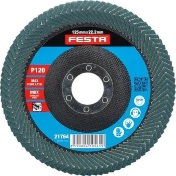 Brusný kotouč Kotouč lamelový 125mm P120 - oboustranný FESTA