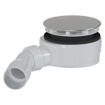 Sifon Sifon ke sprchové vaničce SAT Project 90 mm nerez plast SATESLIM90CRS