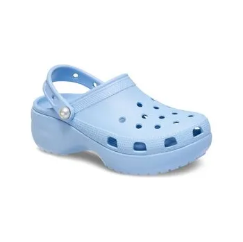 Dámská obuv Nazouváky Crocs Classic Platform Pearl Clog 211231 Modrá 37_38