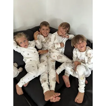 Chlapecké pyžamo Dlouhé pyžamko vel. 6-9 let Slůňata