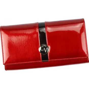 Peněženka Luxusní dámská kožená peněženka Cavaldi Izella, červená