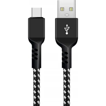 Datový kabel Kabel Maclean USB - USB typ C 2 m černý