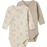 BODY ZAVINOVACÍ NAME IT SE ZEBRAMI 2 KS, RAINY DAY Velikost: 56