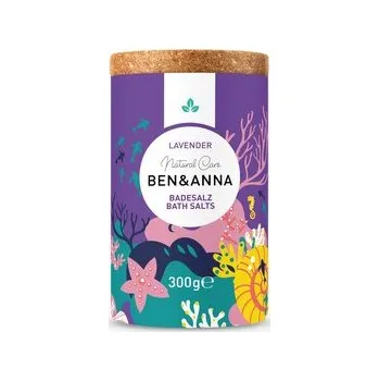 Koupelová kosmetika Ben & Anna Sůl do koupele - Lavender (300 g) - uvolní svaly a zrelaxuje