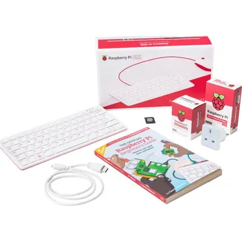 Stolní počítač Raspberry Pi 400 computer kit UK + cestovní adaptér