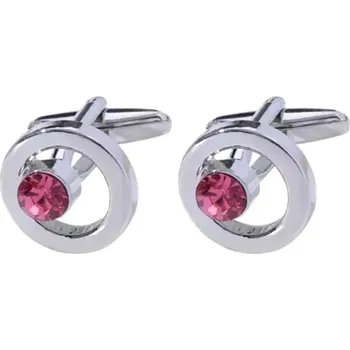 Manžetový knoflíček Manžetové knoflíčky 34001, Barva tmavě růžová