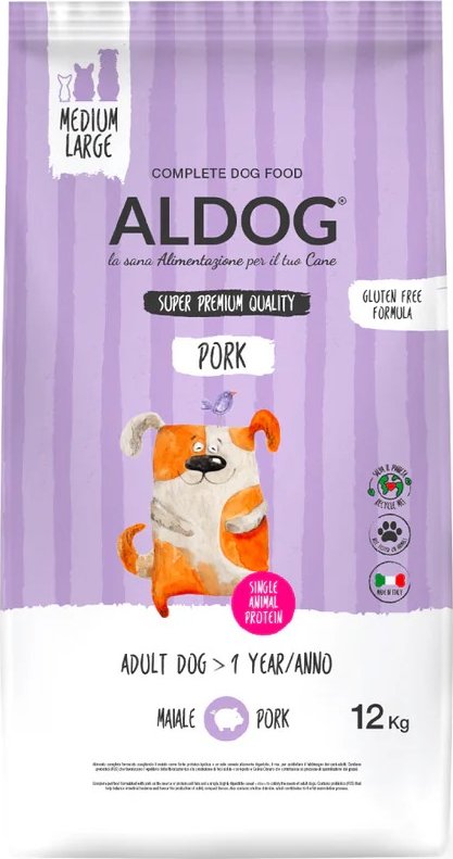 ALDOG Pork (Vepřové s rýží) M 12kg prime