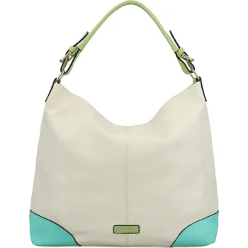 Trendy dámská koženková kabelka na rameno Maya, barevná