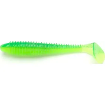 Umělá nástraha Gumová Nástraha Keitech Swing Impact Fat 2,8" 7cm Lime Chartreuse Glow EA11T (8ks)