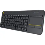 Logitech K400 Plus bezdrátová klávesnice s touchpadem