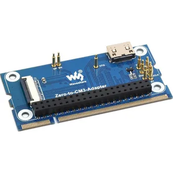 Elektronická stavebnice Waveshare Raspberry Pi Zero 2W na CM3 adaptér