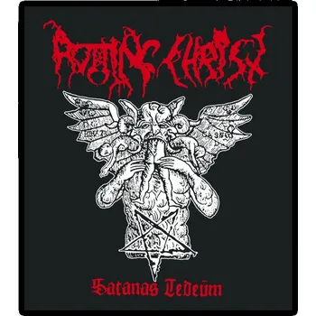 Nášivka nášivka na záda, zádovka Rotting Christ - Satanas Tedeum