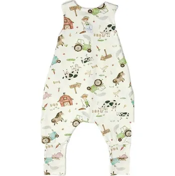 Fusak Letní spací pytel s nohavicemi 09-36m. Farmář White