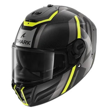 Helma na motorku Přilba SHARK SPARTAN RS Carbon Shawn DYA Velikost: L + nemlžící folie Pinlock MaxVision zdarma