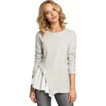 Dámská halenka M333 Světle šedá - MOE světle šedá 44/2XL