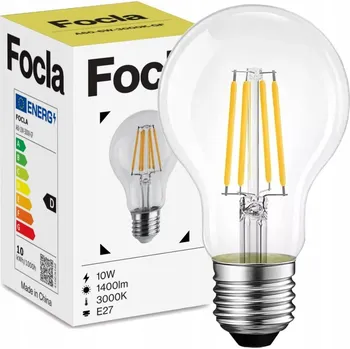 Žárovka LED ŽÁROVKA FILAMENT E27 10W Edison Dekorativní RETRO