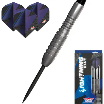 Šipka Bulls Benelux Šipky Steel Bull's Lightning Blue 80% 24g