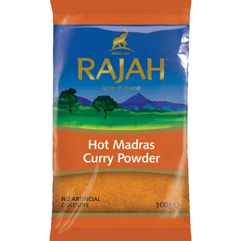 Koření Rajah Madras Pálivá Kari Směs 100g