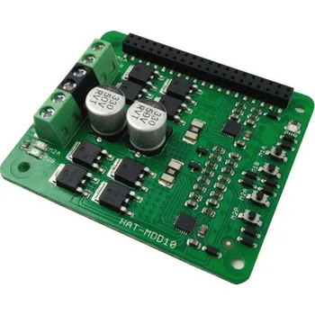 Vývojová deska Cytron 6V-24V DC Motor Driver HAT pro RPI (2 kanály)