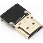 HDMI koncovka pro DIY HDMI kabel, rovná, samec