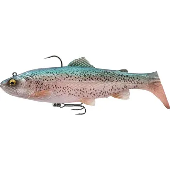 Umělá nástraha Savage Gear Gumová Nástraha 3D Trout Rattle Shad FS Clear Rainbow Délka: 17cm, Hmotnost: 90g