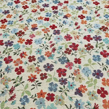 BYTEMA Gobelínová látka BADI FLOWERS šíře 280 cm