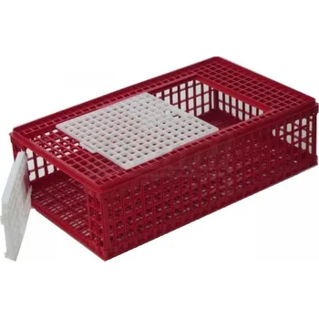 přepravka pro zvíře Přepravní box pro drůbež plastový nižší