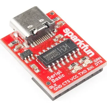 Datové redukce SparkFun Serial Basic Breakout - CH340C a USB-C
