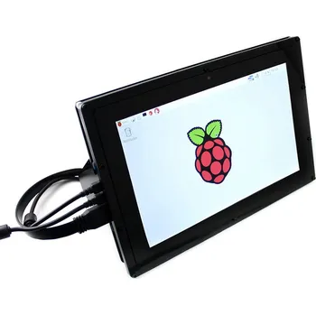 Monitor Waveshare 10,1" LCD (B) displej, 1280×800, HDMI, IPS, kapacitní + krabička