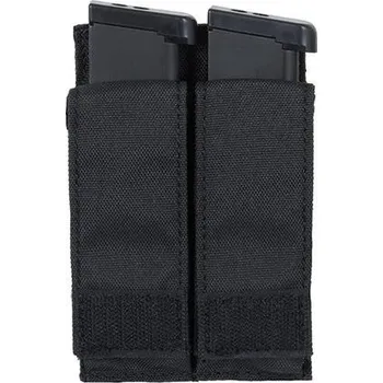 Sportovní střelba 8FIELDS Dvojitá sumka na pistolové zásobníky - Black [8FIELDS]
