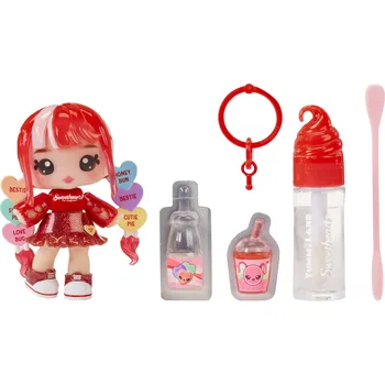 Yummiland Zamilovaná Malá panenka s leskem na rty - Ruby Hearts