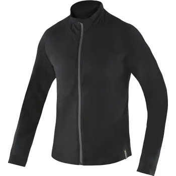 Pánská mikina GINA dámské mikina s dlouhým rukávem, dlouhý rukáv, šité, jednobarevné ECO Bamboo Sport 99006P Barva: černá, Velikost: XXL