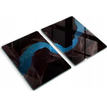 Kuchyňské prkénko Krájecí deska Wallfluent sklo 2 ks