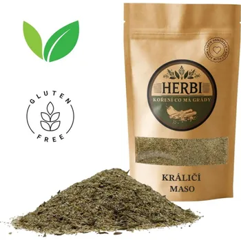 Koření Herbi Koření na králičí maso, 50 g – bylinková směs s citronovou kůrou