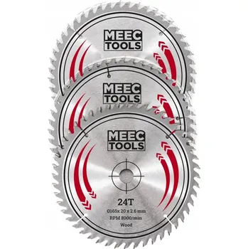 Řezný kotouč Řezný kotouč na dřevo 165x20x2,6mm, 3 kusy