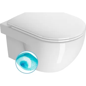 GSI TONO závěsná WC mísa, Swirlflush, 35x52cm, bílá ExtraGlaze