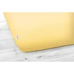 DARRÉ Jersey prostěradlo středně žluté na výšku matrace do 20 cm Velikost: 220 x 200