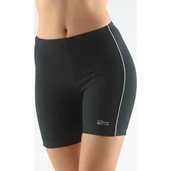 Kalhotky GINA dámské šortky krátké, dívčí, šité, klasické 93000P Barva: černá bílá, Velikost: XXS