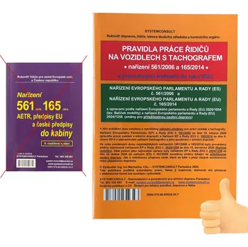 Nařízení 561/2006 a 165/2014 AETR - Pravidla práce řidičů na vozidlech s tachografem