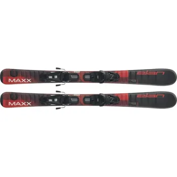 Sjezdové lyže Elan Maxx Jrs + EL 4.5 GW Velikost: 70 L black/red+V solid black 22/23