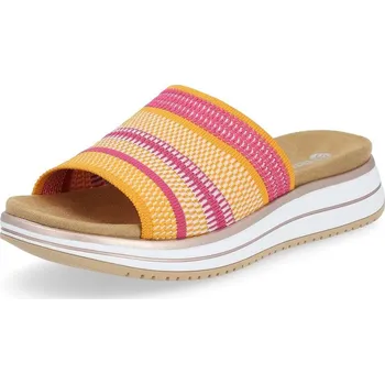 Dámské pantofle Rieker Dámské nazouváky REMONTE D1J54-68 žlutá S5 38