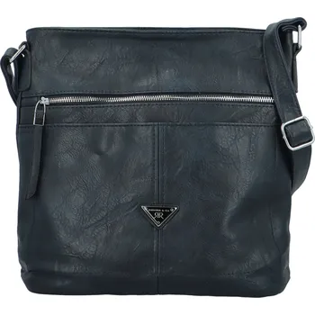 Kabelka Trendy dámská koženková crossbody kabelka Skyler, tmavě modrá