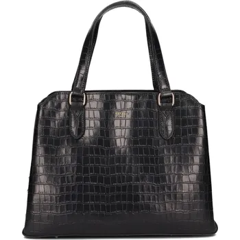 Kabelka Elegantní dámská kožená kabelka Katana Tióna - černá