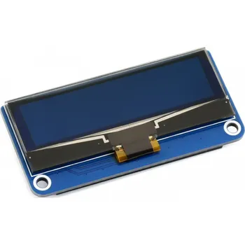Elektronická stavebnice Waveshare 2,23" OLED displej HAT pro Raspberry Pi, 128×32, I2C nebo SPI